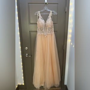 Champagne Ball Gown